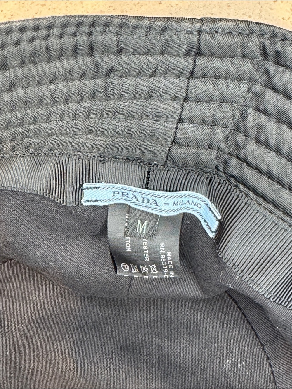 PRADA BUCKET HAT - Picture 3 of 4